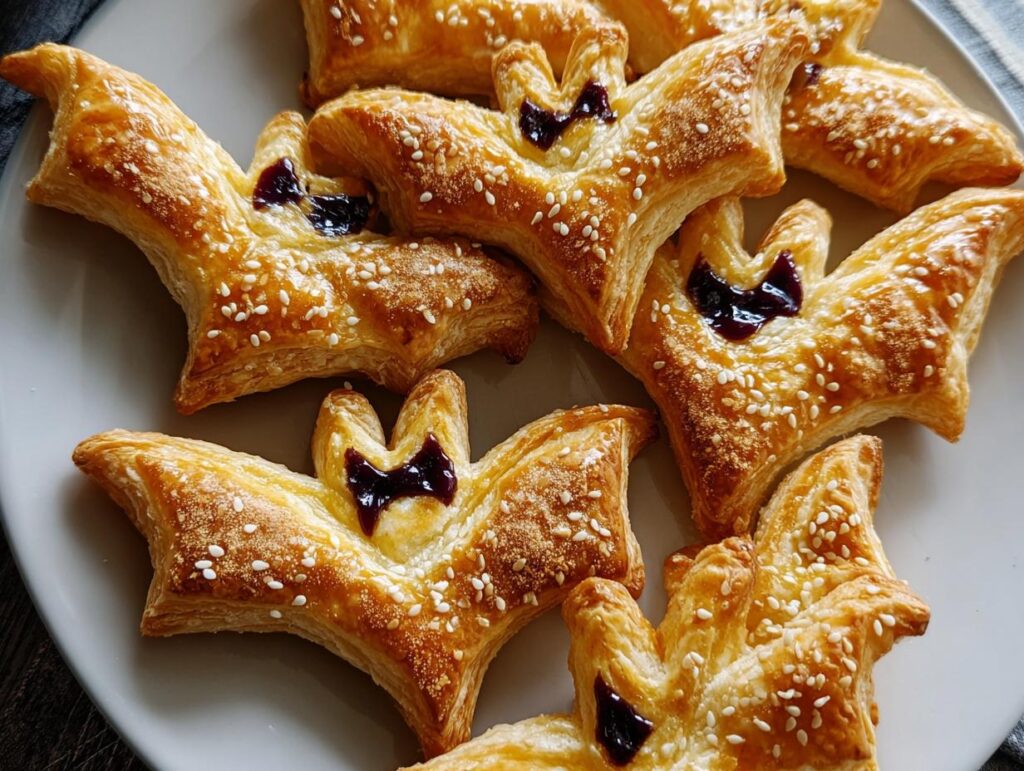 Puff Pastry Bats