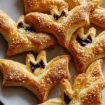 Puff Pastry Bats