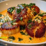 Seared Scallops Spicy Cajun