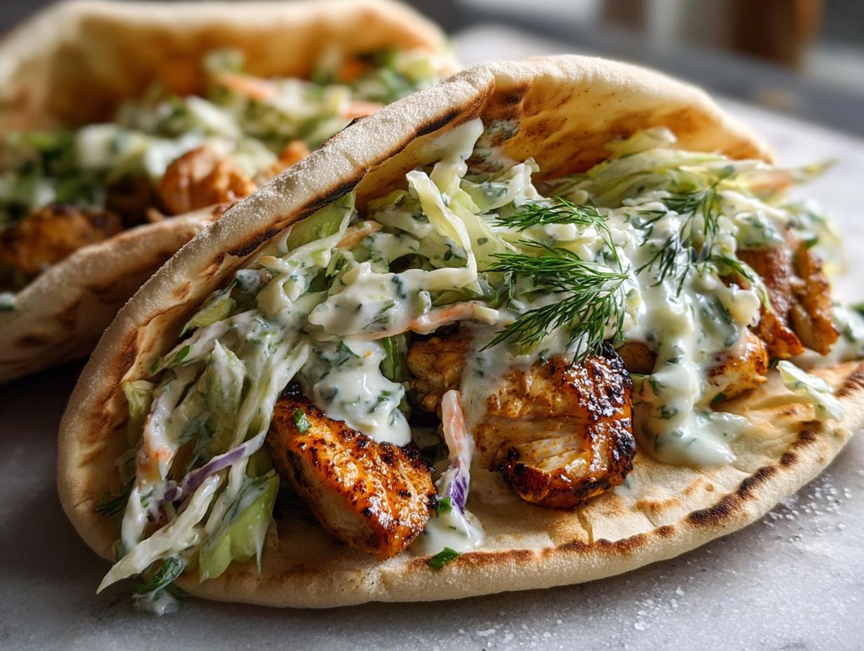 Sheet Pan Chicken Pitas