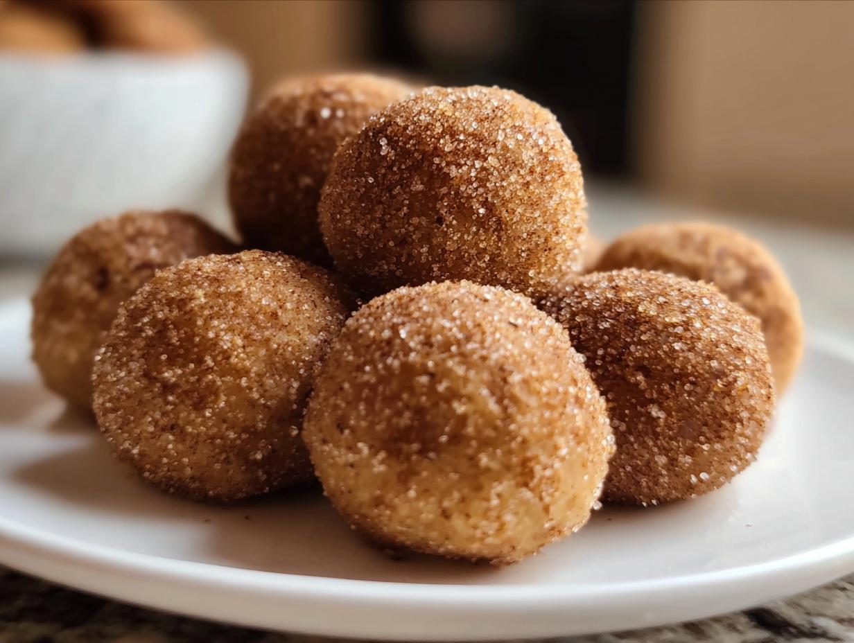 Snickerdoodle Protein Bites: 5-Minute Treat - Snickerdoodle Protein Bites - additional detail