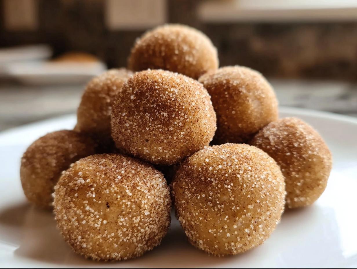 Snickerdoodle Protein Bites: 5-Minute Treat - Snickerdoodle Protein Bites - additional detail