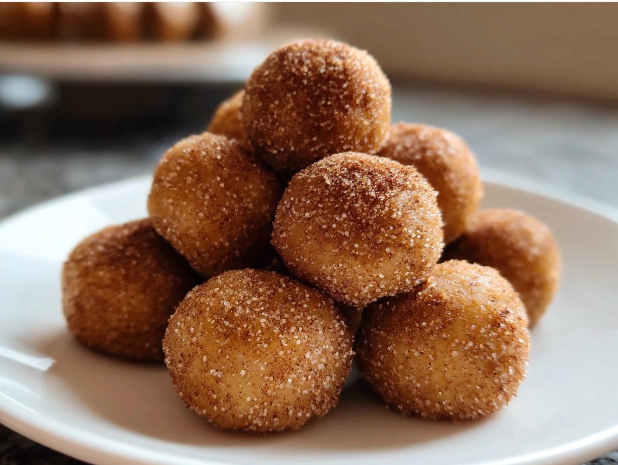 Snickerdoodle Protein Bites