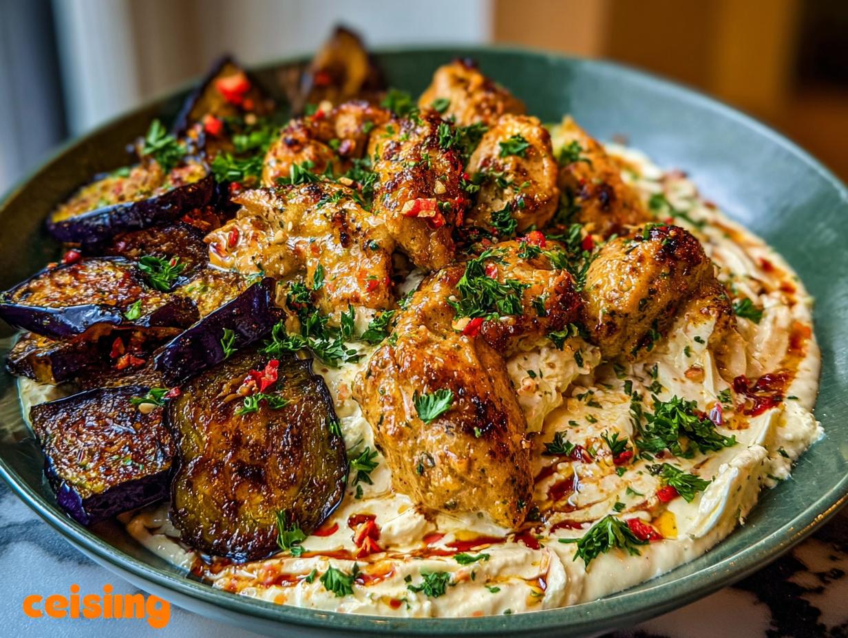 Spicy Whipped Feta Chicken: Astonishing Flavor - Spicy Whipped Feta Chicken - additional detail