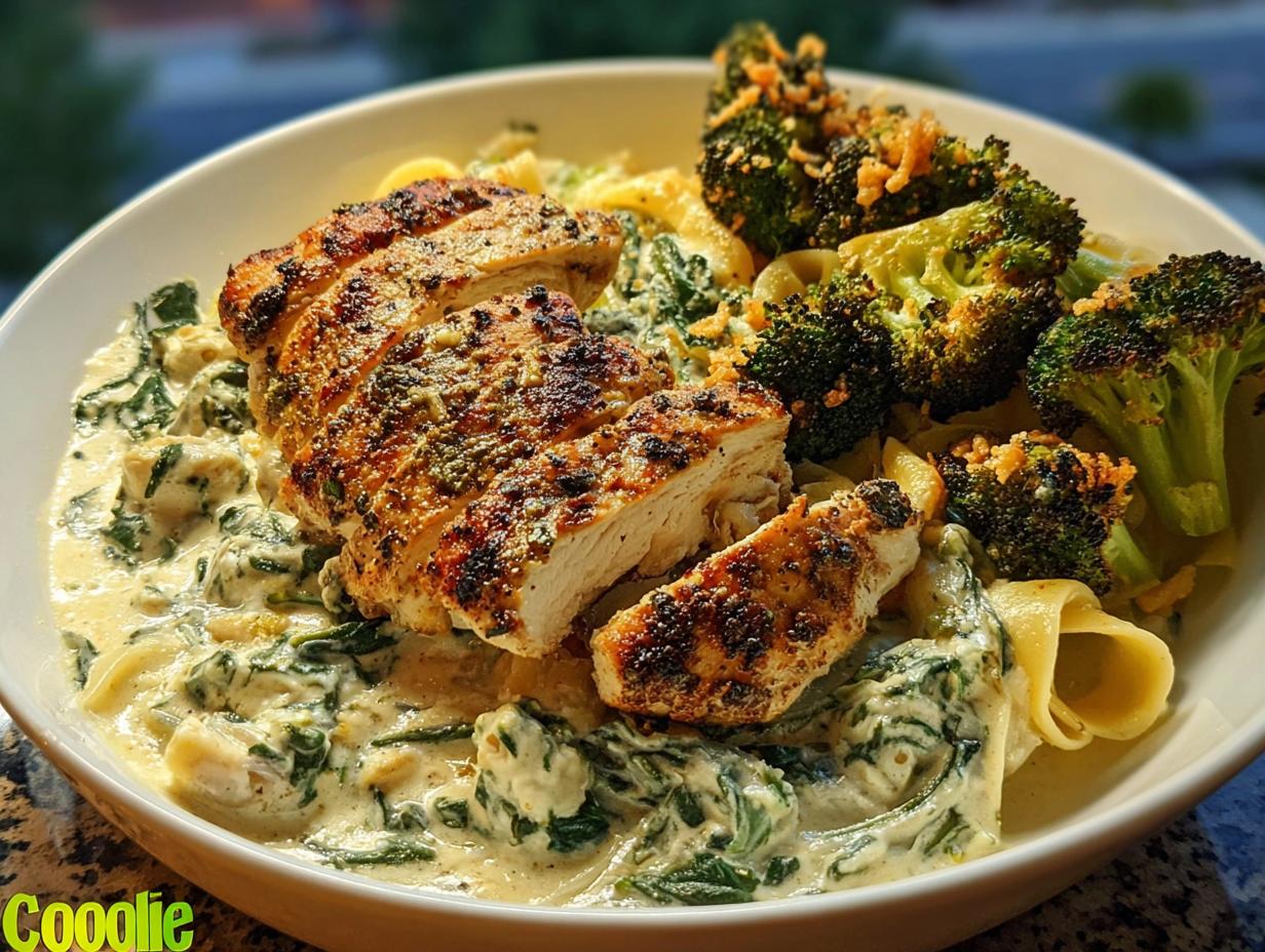 Magnificent Spinach Artichoke Greek Chicken Magic - Spinach Artichoke Greek Chicken - main visual representation