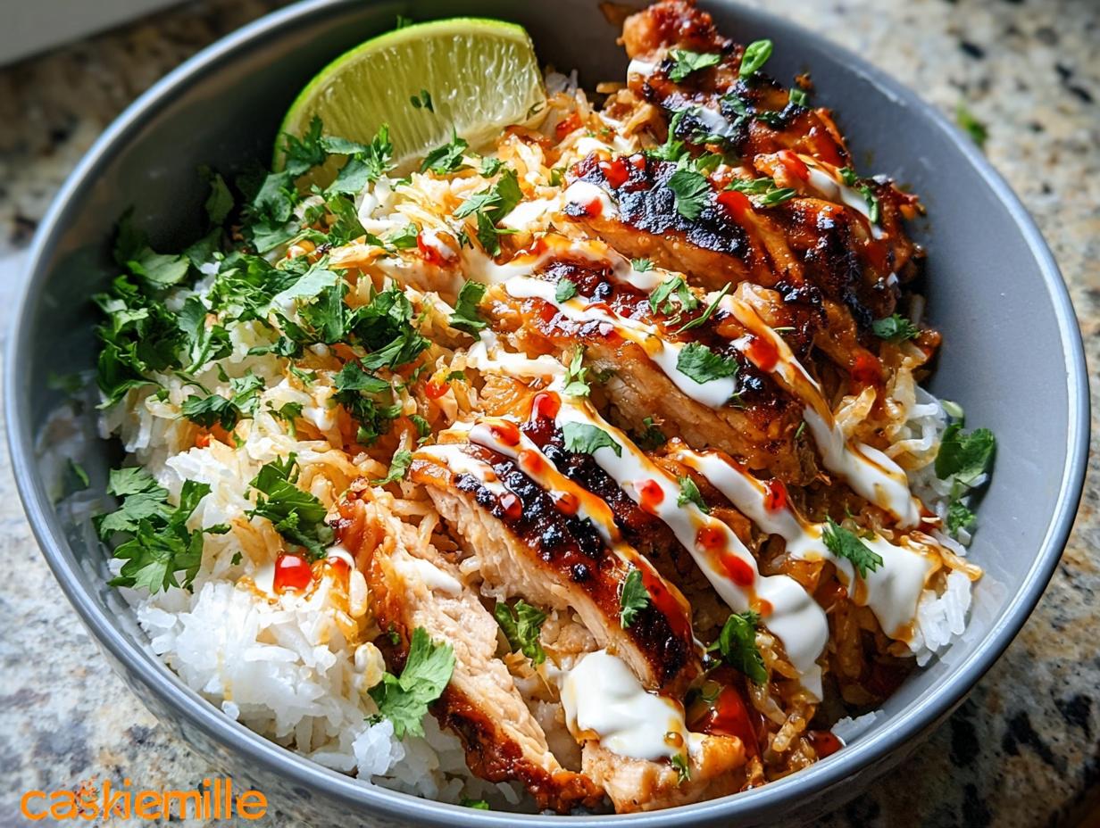 Sweet Chili Chicken Bowl: Amazing Flavor - Sweet Chili Chicken Bowl - additional detail
