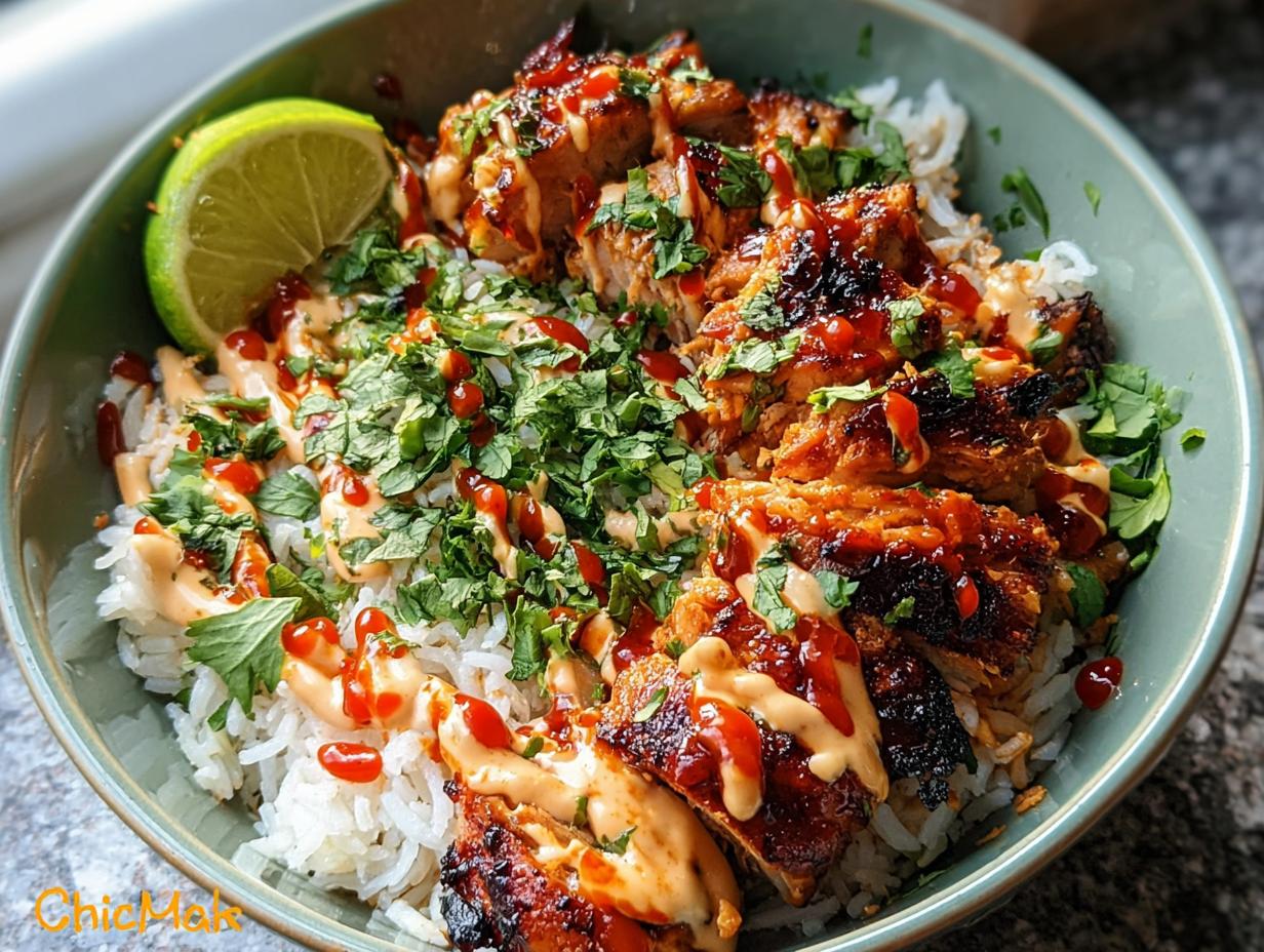 Sweet Chili Chicken Bowl