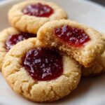 Thumbprint Cookies Raspberry Preserves