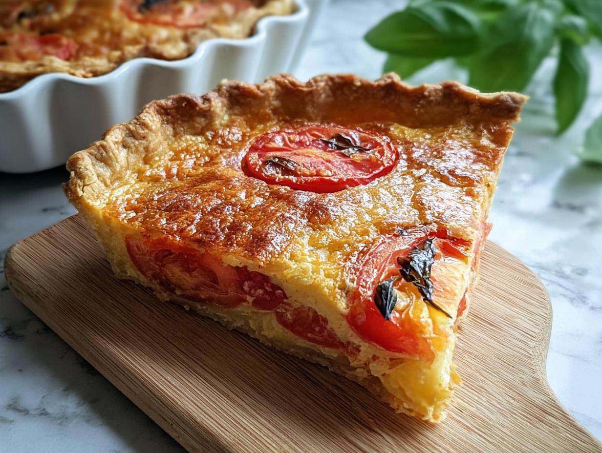Tomato Pie: 1 Easy Savory Summer Favorite - Tomato Pie - additional detail