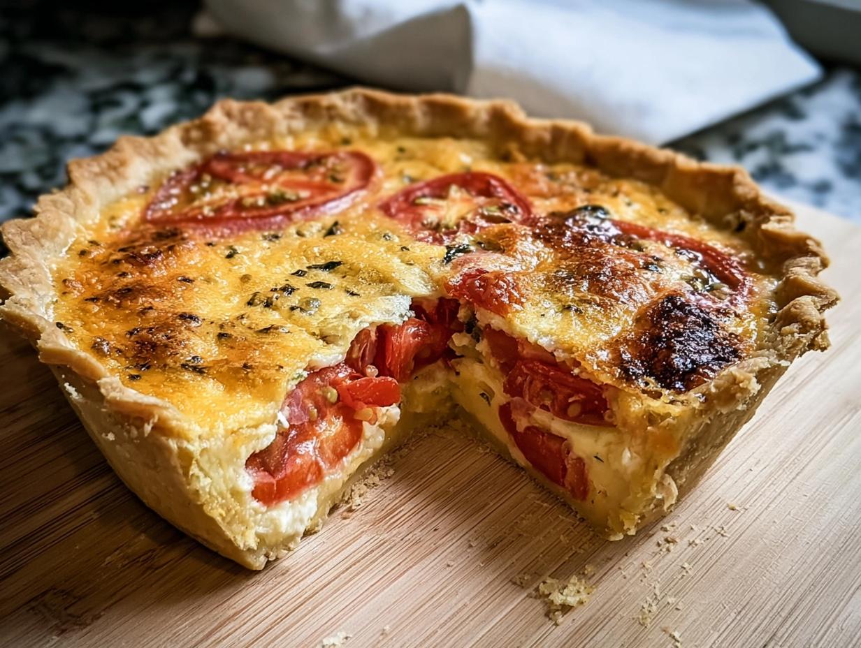 Tomato Pie: 1 Easy Savory Summer Favorite - Tomato Pie - additional detail