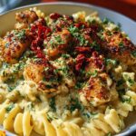 Tuscan Garlic Chicken Bites