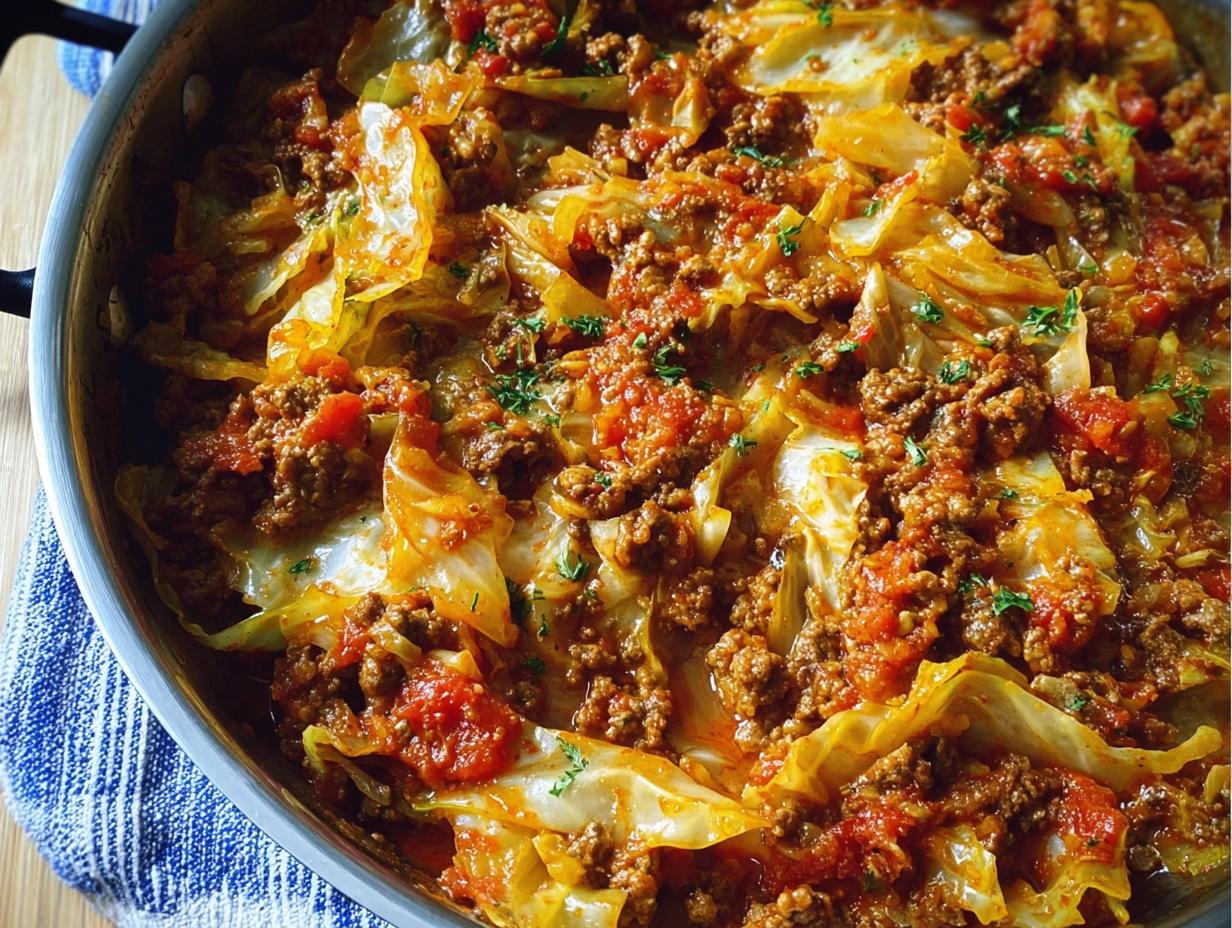 Unstuffed Cabbage Rolls