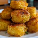 Baked Yellow Squash Tots