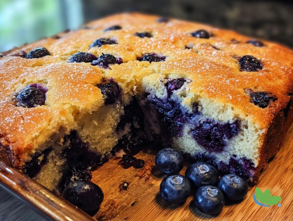 Blueberry Buttermilk Breakfast Cake