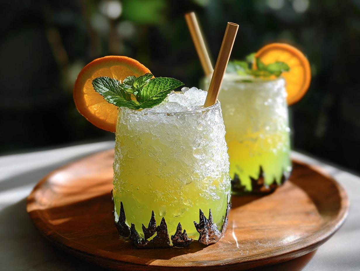 Brain Freeze Mocktail: 1 Minute Tropical Bliss - Brain Freeze Mocktail - additional detail