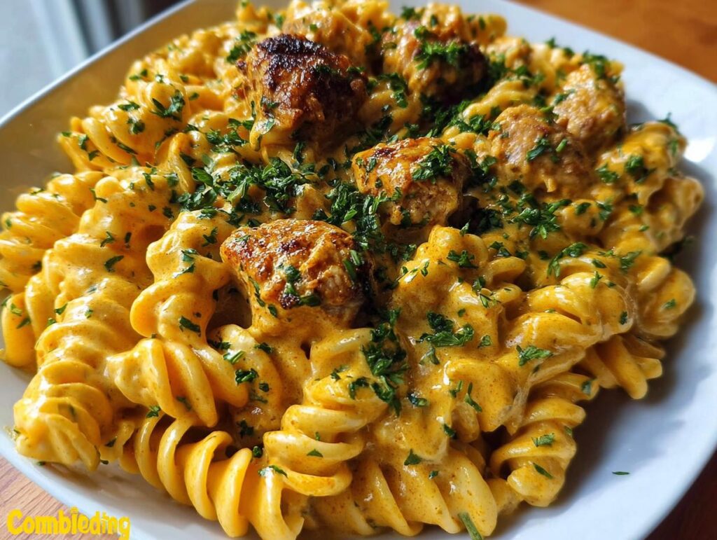 Cajun Chicken Rotini Creamy
