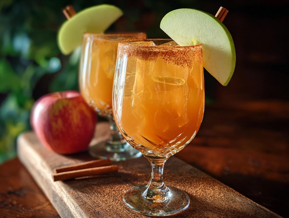 Caramel Apple Mocktail: 1 Delicious Autumn Sip - Caramel Apple Mocktail - additional detail