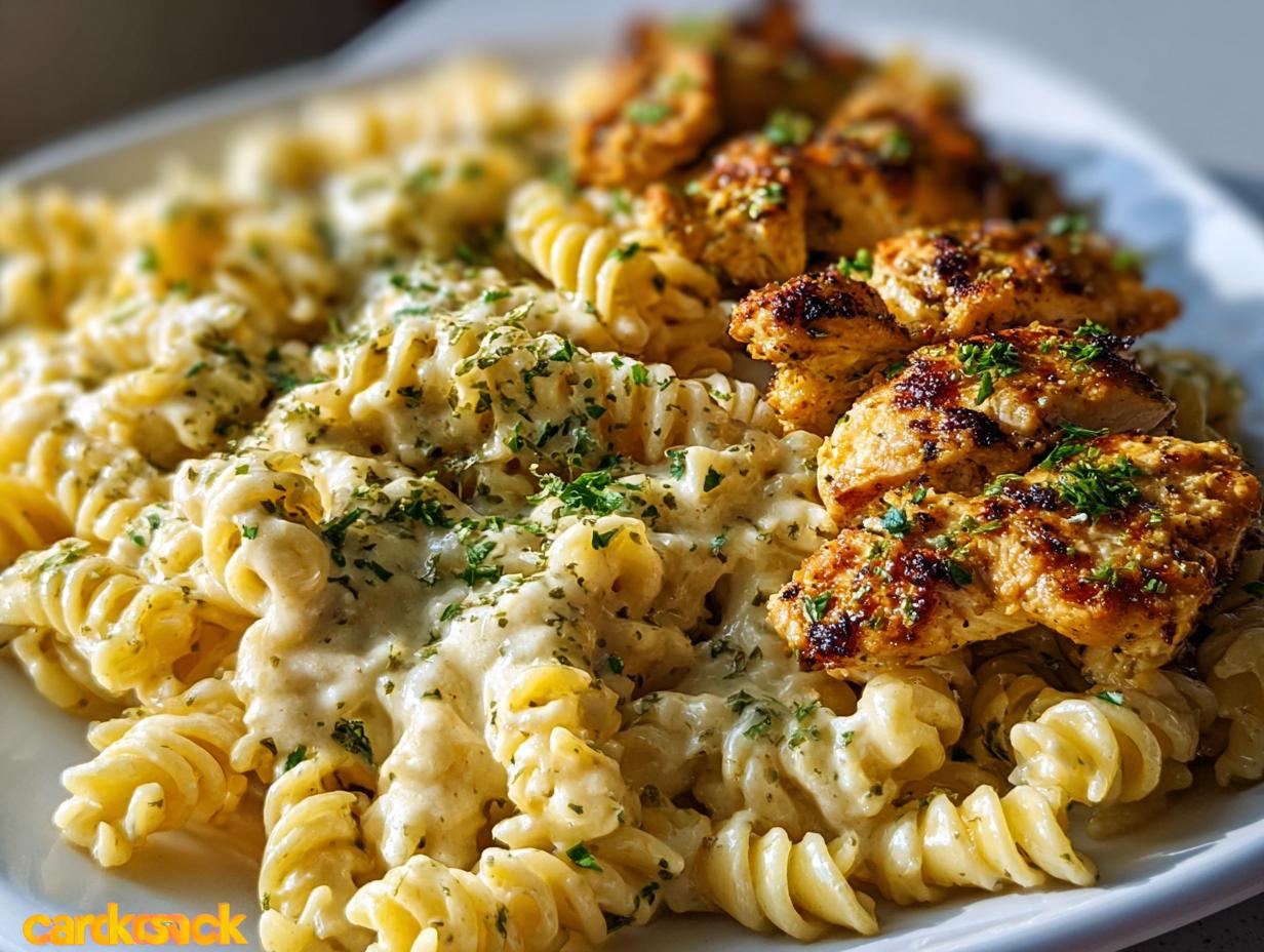Cheesy Alfredo Twisted Pasta: 30-Min Magic - Cheesy Alfredo Twisted Pasta - main visual representation