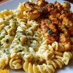 Cheesy Alfredo Twisted Pasta