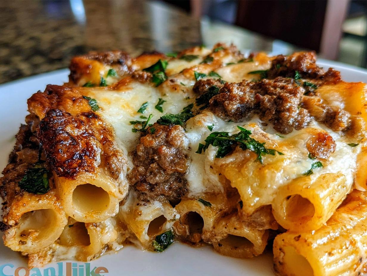 Cheesy Beef Italian Sausage: A Glorious 1-Dish Dinner - Cheesy Beef Italian Sausage - additional detail