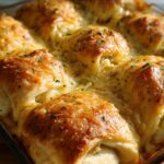 Cheesy Chicken Crescent Bake
