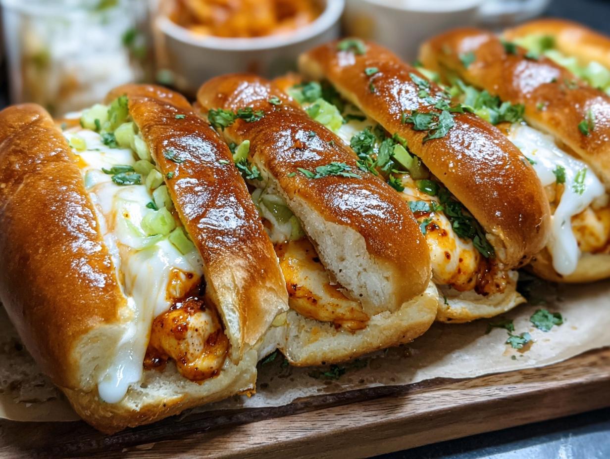Cheesy Dynamite Chicken Buns: 1 Delicious Recipe - Cheesy Dynamite Chicken Buns - additional detail