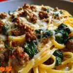 Cheesy Garlic Butter Linguine