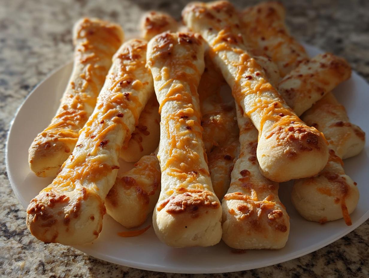 Cheesy Halloween Breadstick Bones