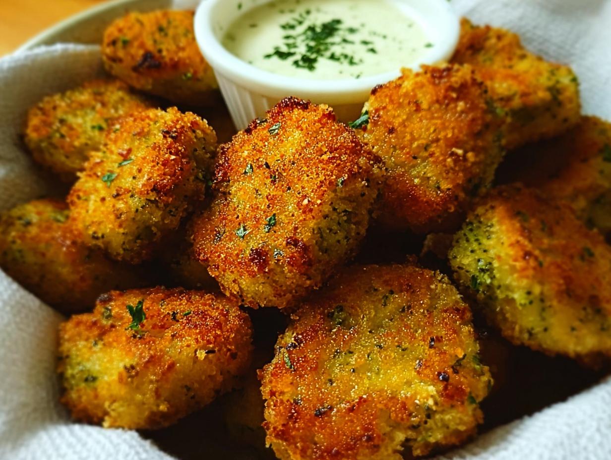 Chicken Broccoli Nuggets For