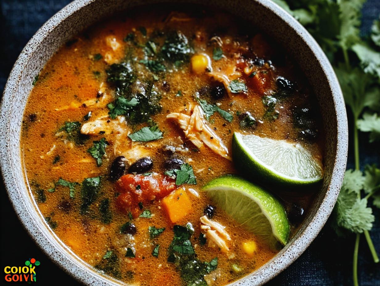 Chicken Poblano Black Bean