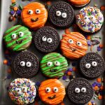 Chocolate Covered Halloween Oreos