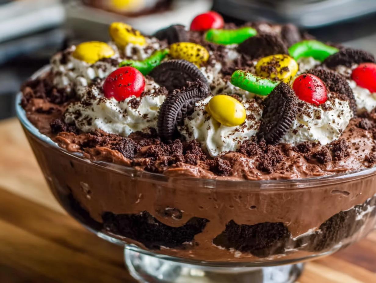 Chocolate Pudding Dirt Cake