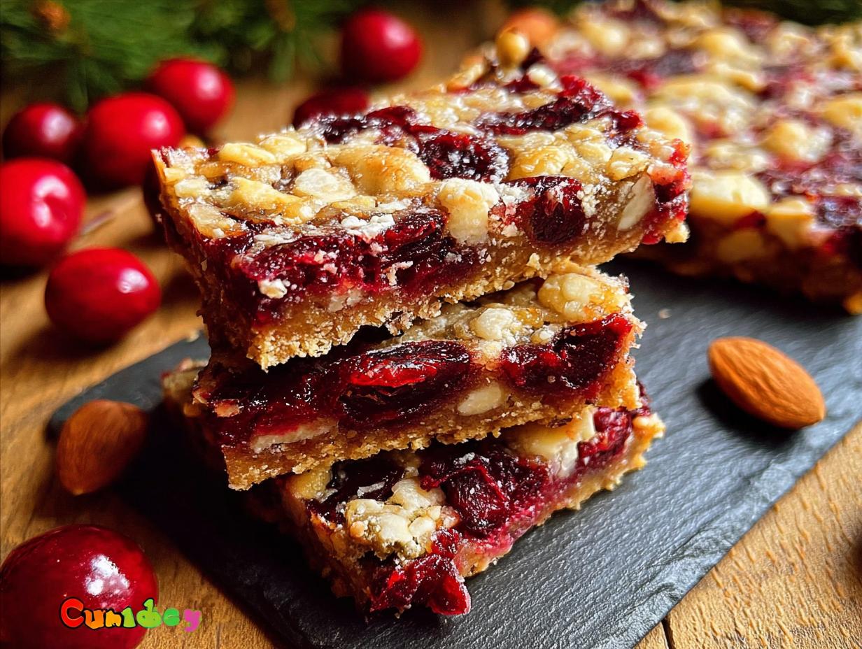 Christmas Cherry Bars