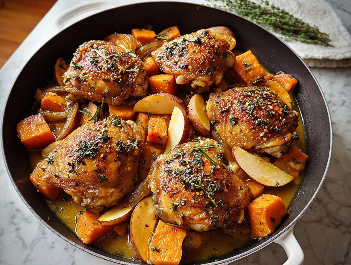 Cider Glazed Chicken Thighs: Amazing Flavor - Cider Glazed Chicken Thighs - main visual representation