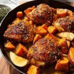 Cider Glazed Chicken Thighs