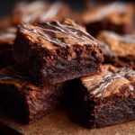 Cobweb Brownies