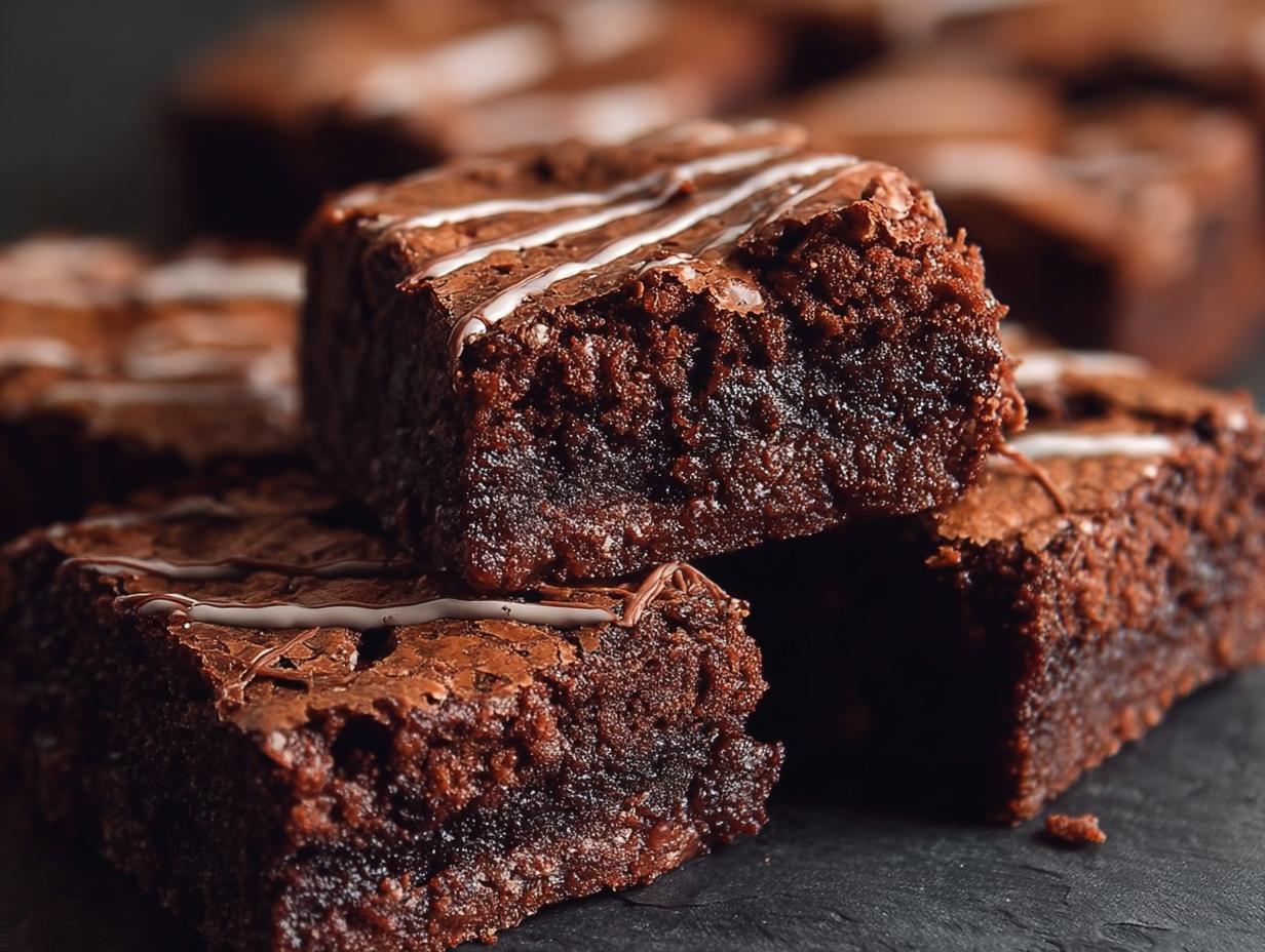 Amazing Cobweb Brownies: 10 Easy Steps - Cobweb Brownies - additional detail