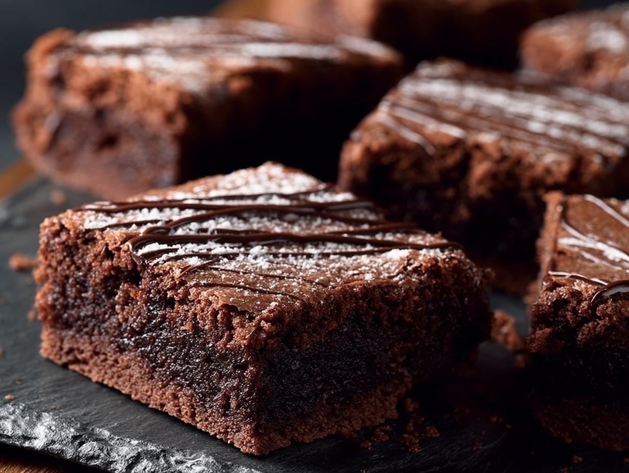 Amazing Cobweb Brownies: 10 Easy Steps - Cobweb Brownies - additional detail