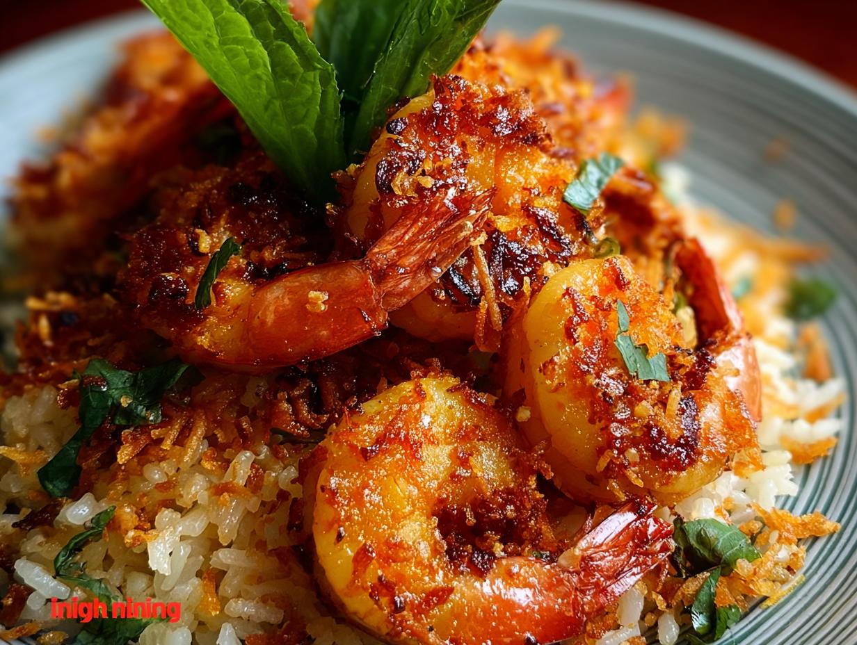 Coconut Crisp Shrimp Springy: 1 Amazing Twist - Coconut Crisp Shrimp Springy - main visual representation