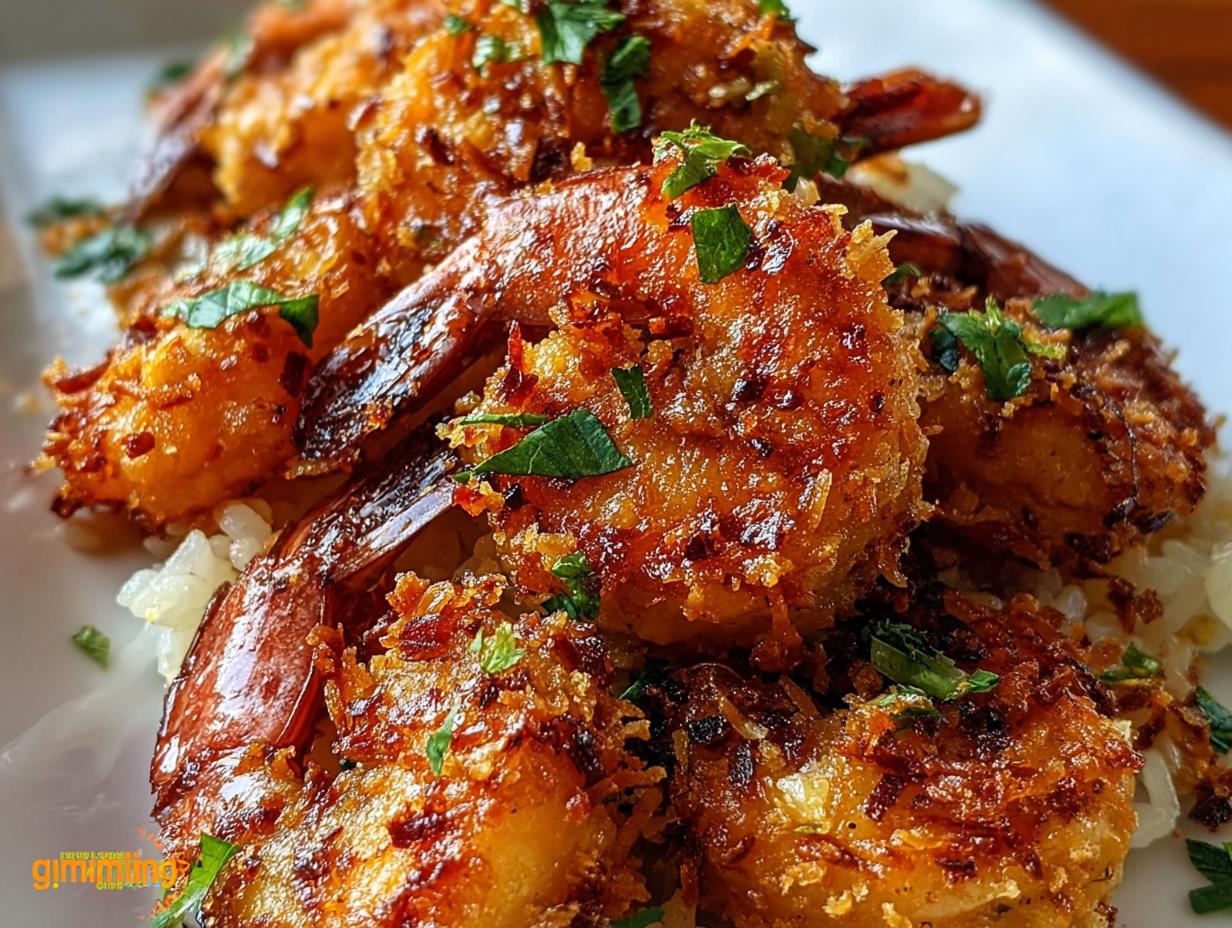 Coconut Crisp Shrimp Springy: 1 Amazing Twist - Coconut Crisp Shrimp Springy - additional detail