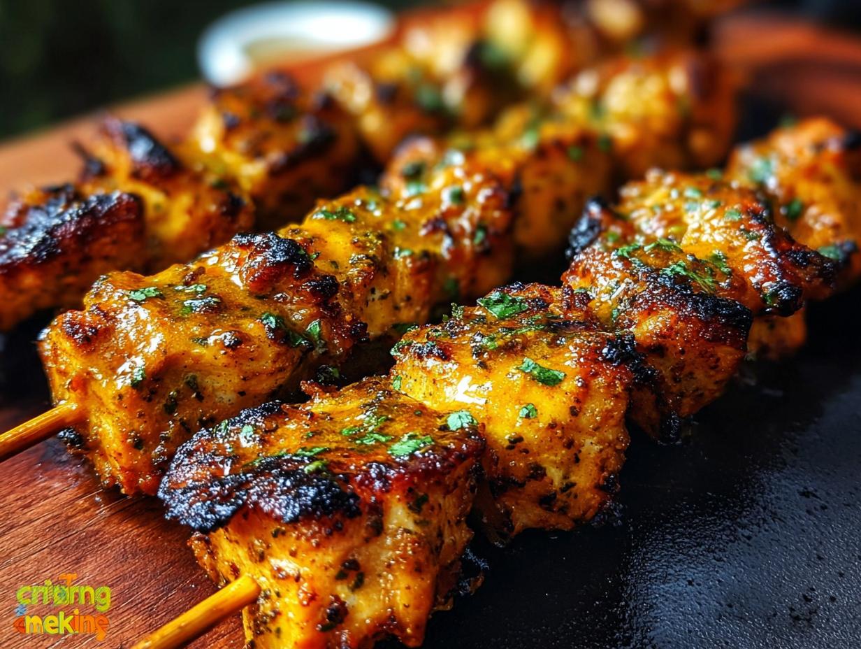 Cowboy Butter Chicken Skewers