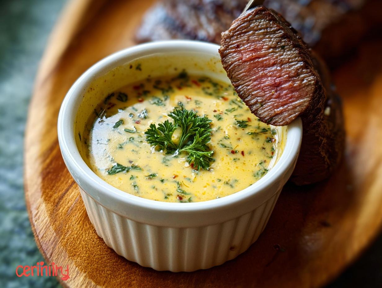 Cowboy Butter Dipping Sauce You'll Crave - Cowboy Butter Dipping Sauce - additional detail