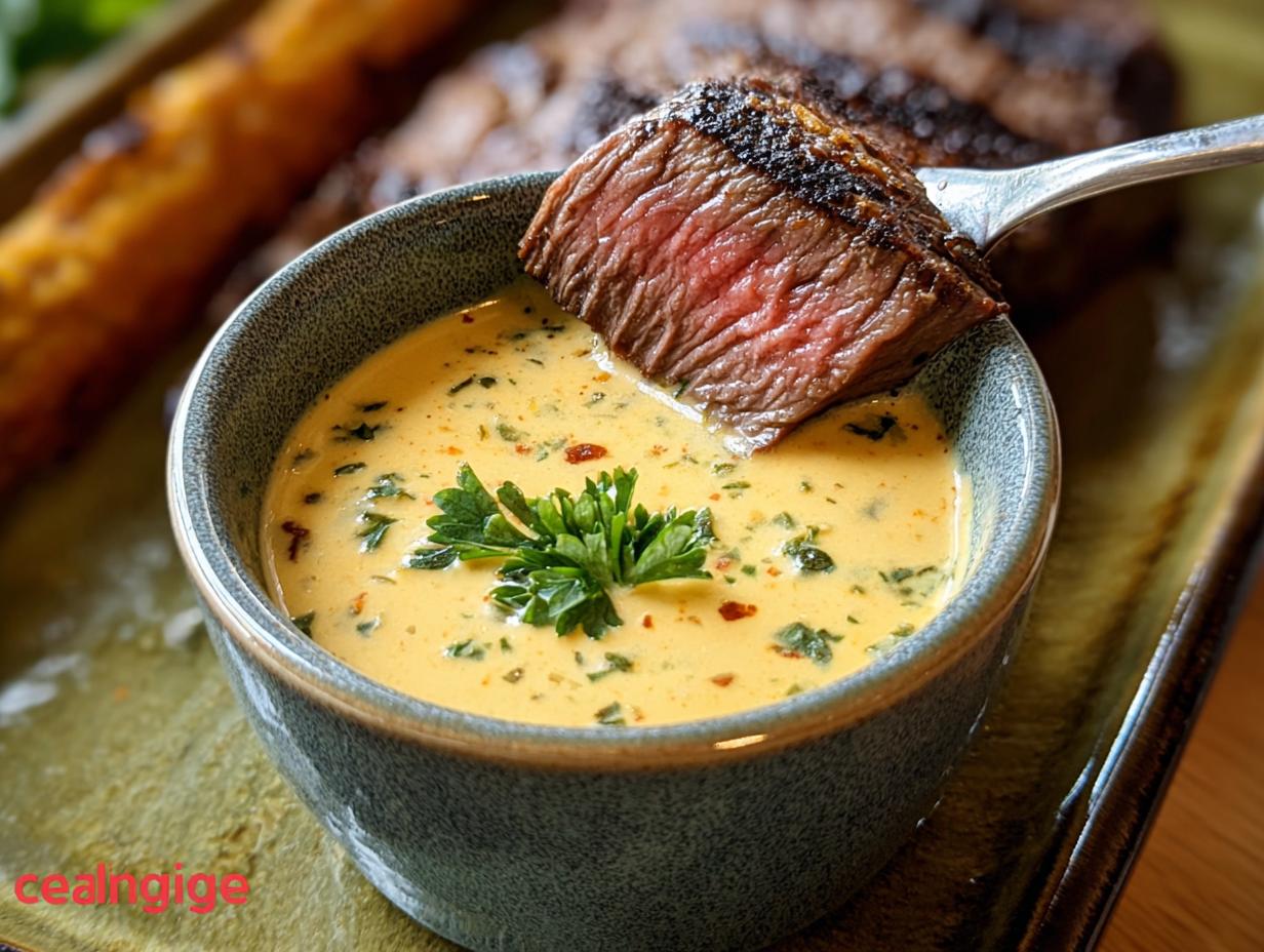 Cowboy Butter Dipping Sauce You'll Crave - Cowboy Butter Dipping Sauce - additional detail