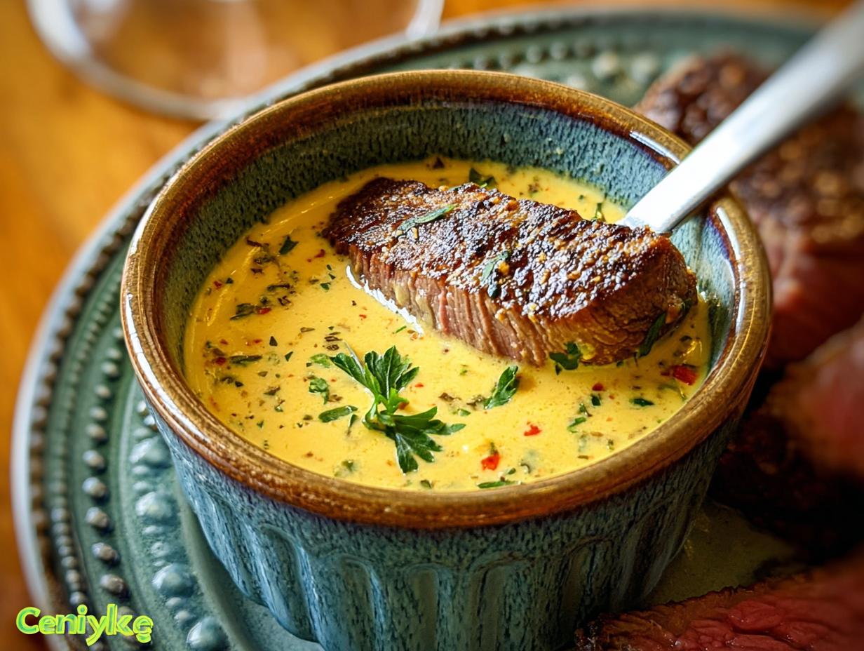 Cowboy Butter Dipping Sauce