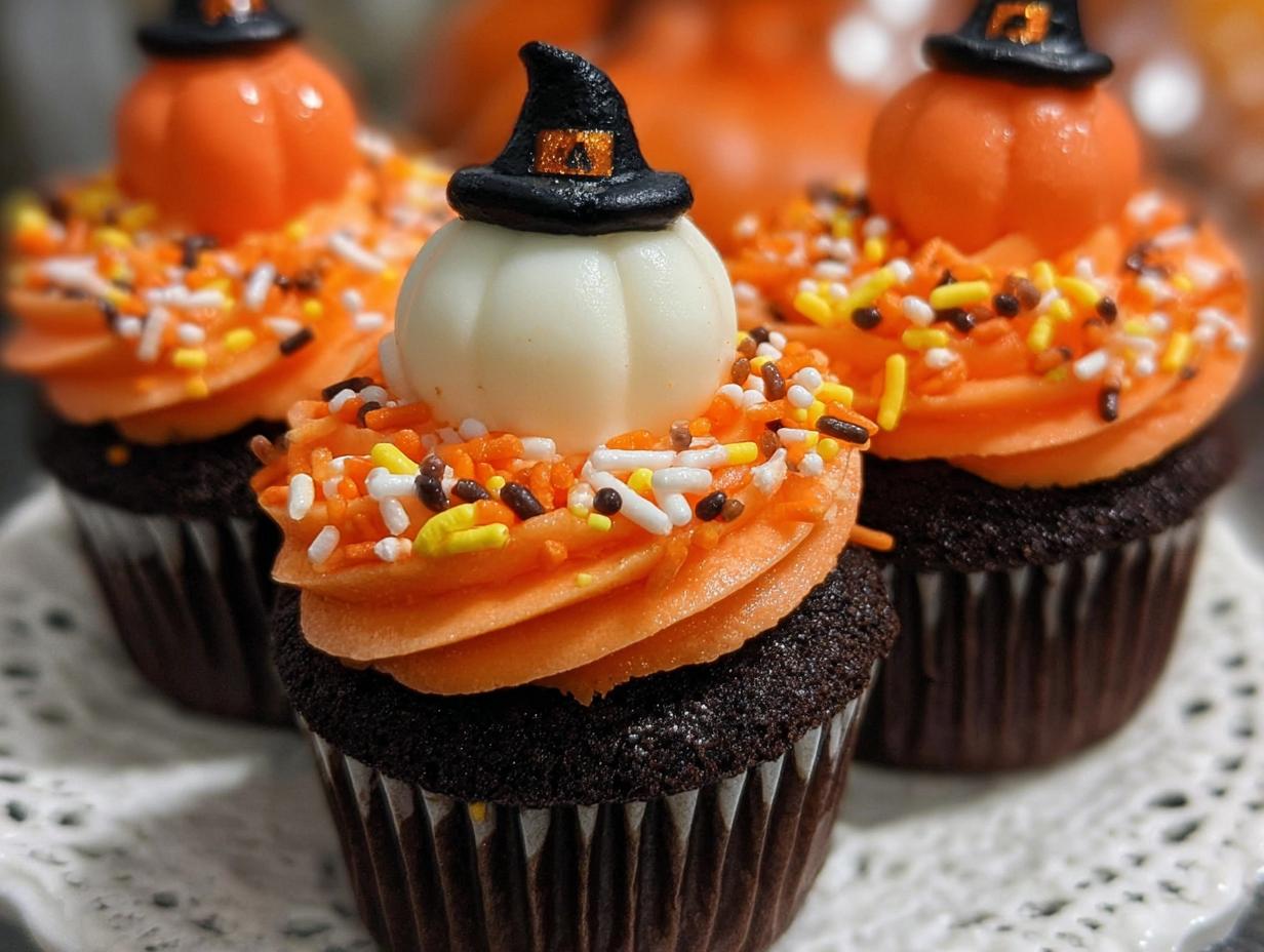 Creamsicle Mini Halloween Cupcakes: 15 Magic Bites - Creamsicle Mini Halloween Cupcakes - additional detail