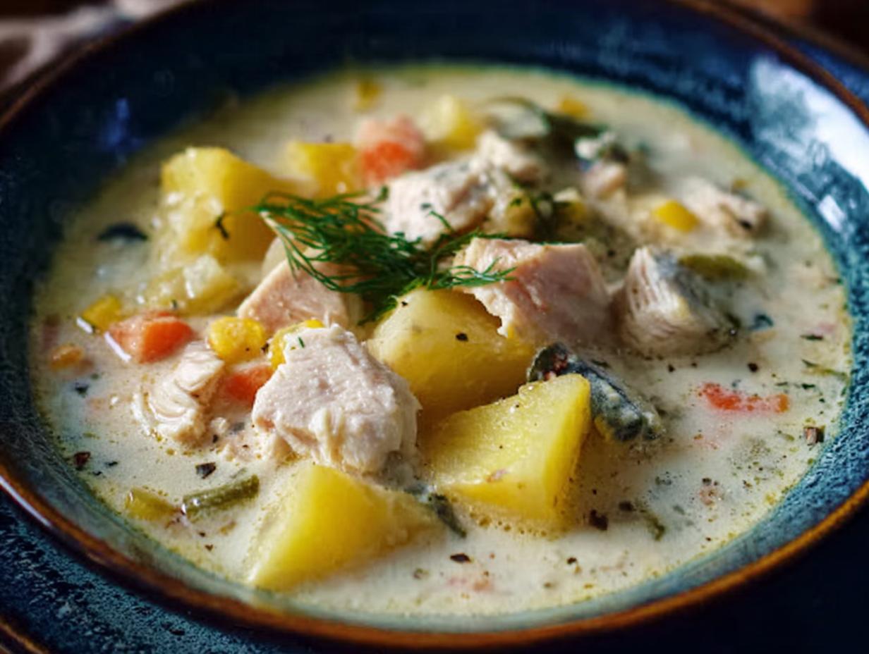 Melted Heart: Creamy Fish Chowder in Minutes - Creamy Fish Chowder - additional detail