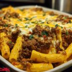 Creamy Velveeta Penne Pasta