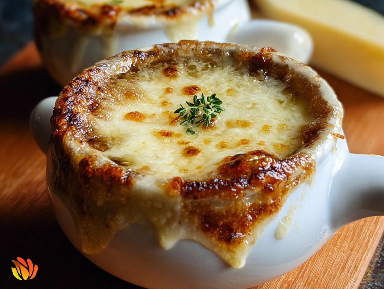 Amazing French Onion Soup with 5 Secrets - French Onion Soup - additional detail