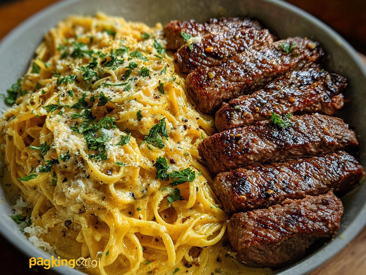 Garlic Butter Steak Cheesy: 2 Amazing Meals - Garlic Butter Steak Cheesy - additional detail