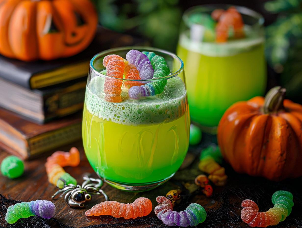 Goosebumps Green Halloween Punch: Hauntingly Easy Delight - Goosebumps Green Halloween Punch - main visual representation